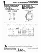 DataSheet SN74HCT157 pdf